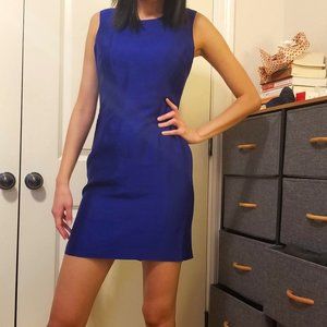Blue Silk Talbots Dress